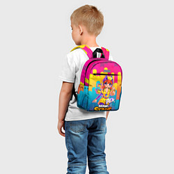 Детский рюкзак Bea Brawl stars Беа anime, цвет: 3D-принт — фото 2