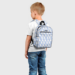 Детский рюкзак Голубой мегамозг, цвет: 3D-принт — фото 2