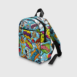 Детский рюкзак Pop art comics, цвет: 3D-принт — фото 2