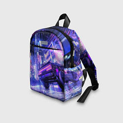 Детский рюкзак Cyberpunk city, цвет: 3D-принт — фото 2