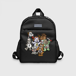 Детский рюкзак Страшные Мишки, цвет: 3D-принт