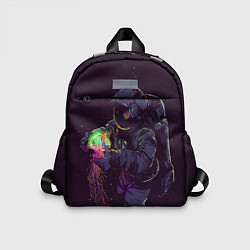 Детский рюкзак Медуза и космонавт, цвет: 3D-принт