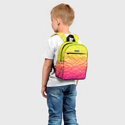 Детский рюкзак Яркий закат, цвет: 3D-принт — фото 2
