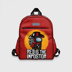 Детский рюкзак Red Is The Impostor