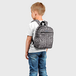 Детский рюкзак Геометрия, цвет: 3D-принт — фото 2
