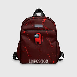 Детский рюкзак AMONG US - IMPOSTOR, цвет: 3D-принт