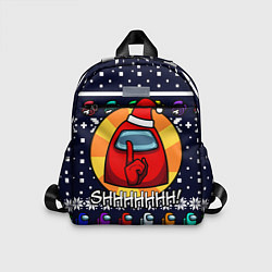 Детский рюкзак AMONG US CHRISTMAS 2, цвет: 3D-принт