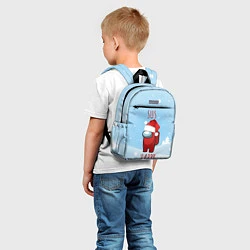 Детский рюкзак SUS HAPPY AMONG US, цвет: 3D-принт — фото 2
