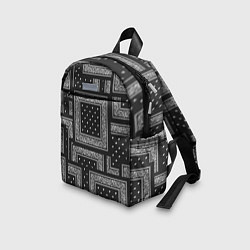 Детский рюкзак 3D Бандана v black, цвет: 3D-принт — фото 2