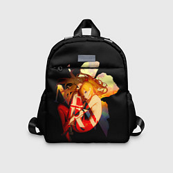 Детский рюкзак Аска Евангелион Nerv, цвет: 3D-принт
