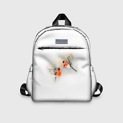 Детский рюкзак Снегири, цвет: 3D-принт