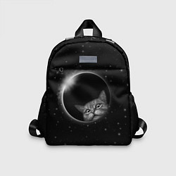 Детский рюкзак Кот в Космосе, цвет: 3D-принт
