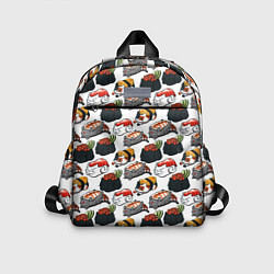 Детский рюкзак Котики Суши, цвет: 3D-принт