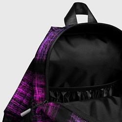 Детский рюкзак Неоновая абстракция, цвет: 3D-принт — фото 2