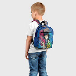 Детский рюкзак Гию Томиоко Клинок демонов, цвет: 3D-принт — фото 2
