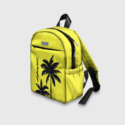 Детский рюкзак Cyberpunk 2077 - Пальмы, цвет: 3D-принт — фото 2