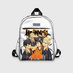 Детский рюкзак ВОЛЕЙБОЛ!! HAIKYUU!!, цвет: 3D-принт