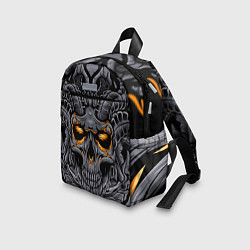 Детский рюкзак Череп дьявола, цвет: 3D-принт — фото 2