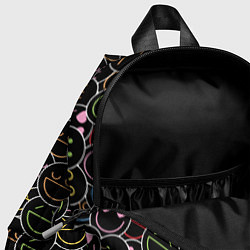 Детский рюкзак SLAVA MARLOW - Неоновые смайлы, цвет: 3D-принт — фото 2