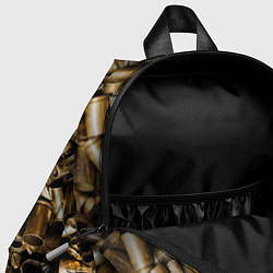 Детский рюкзак Гильзы, цвет: 3D-принт — фото 2
