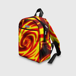 Детский рюкзак ОГНЕННЫЕ ВОЛНЫ FIRE STRIPES, цвет: 3D-принт — фото 2