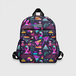 Детский рюкзак Vaporwave art, цвет: 3D-принт