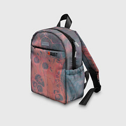 Детский рюкзак Rust Красная текстура Раст, цвет: 3D-принт — фото 2
