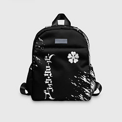 Детский рюкзак Черный клевер, цвет: 3D-принт