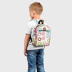 Детский рюкзак Пончики Donuts, цвет: 3D-принт — фото 2