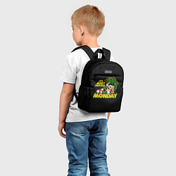 Детский рюкзак Sonik Monday, цвет: 3D-принт — фото 2