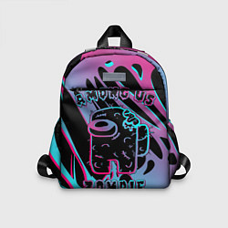 Детский рюкзак Among Us Neon Zombie, цвет: 3D-принт