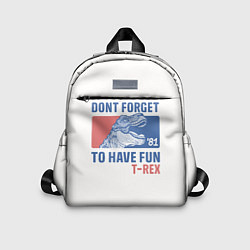 Детский рюкзак T-rex Dino