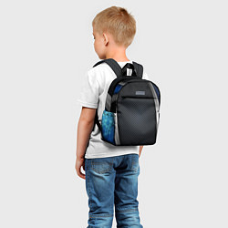 Детский рюкзак Хромированная 3D броня, цвет: 3D-принт — фото 2