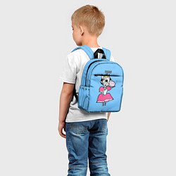 Детский рюкзак Зебра, цвет: 3D-принт — фото 2