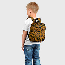 Детский рюкзак PUBG ПАБГ УЗОР, цвет: 3D-принт — фото 2