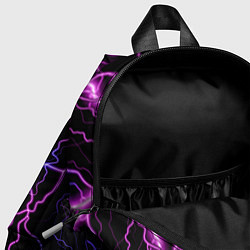 Детский рюкзак НЕОНОВЫЙ ЛЕВ NEON LION, цвет: 3D-принт — фото 2