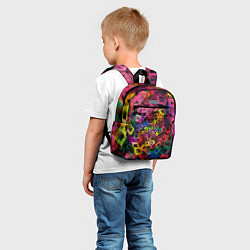 Детский рюкзак Калейдоскоп, цвет: 3D-принт — фото 2