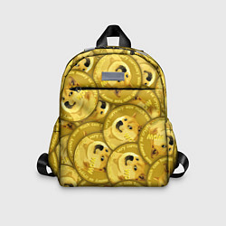Детский рюкзак DOGECOIN DOGE ДОГИКОИН, цвет: 3D-принт