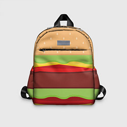 Детский рюкзак Бутерброд, цвет: 3D-принт