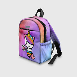 Детский рюкзак Русалка Единорог Z, цвет: 3D-принт — фото 2