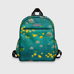 Детский рюкзак Подводный мир Рыбки, цвет: 3D-принт