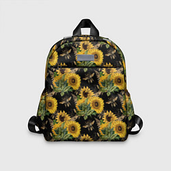 Детский рюкзак Fashion Sunflowers and bees