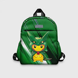 Детский рюкзак Пикачу - дракон, цвет: 3D-принт