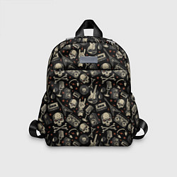 Детский рюкзак Scull pattern rock, цвет: 3D-принт