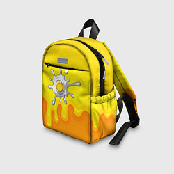 Детский рюкзак Яичница глазунья, цвет: 3D-принт — фото 2