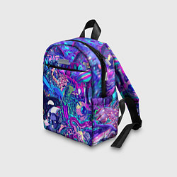 Детский рюкзак Неоновые Звери, цвет: 3D-принт — фото 2
