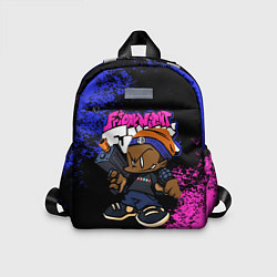 Детский рюкзак Black Пико, цвет: 3D-принт