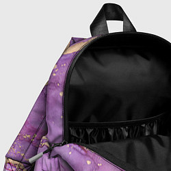 Детский рюкзак Сиреневые разводы краски, цвет: 3D-принт — фото 2