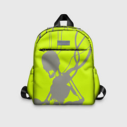 Детский рюкзак Силуэт злого духа, цвет: 3D-принт