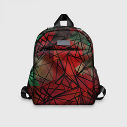 Детский рюкзак Абстрактный геометрический, цвет: 3D-принт